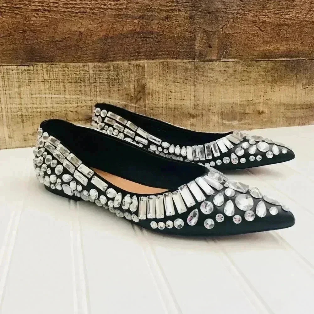 Renvy sparkle flats 